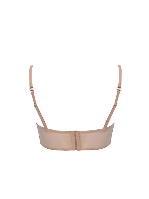 Reggiseno in crêpe leggero e raso Elisabetta Franchi | RG01562E2EA1